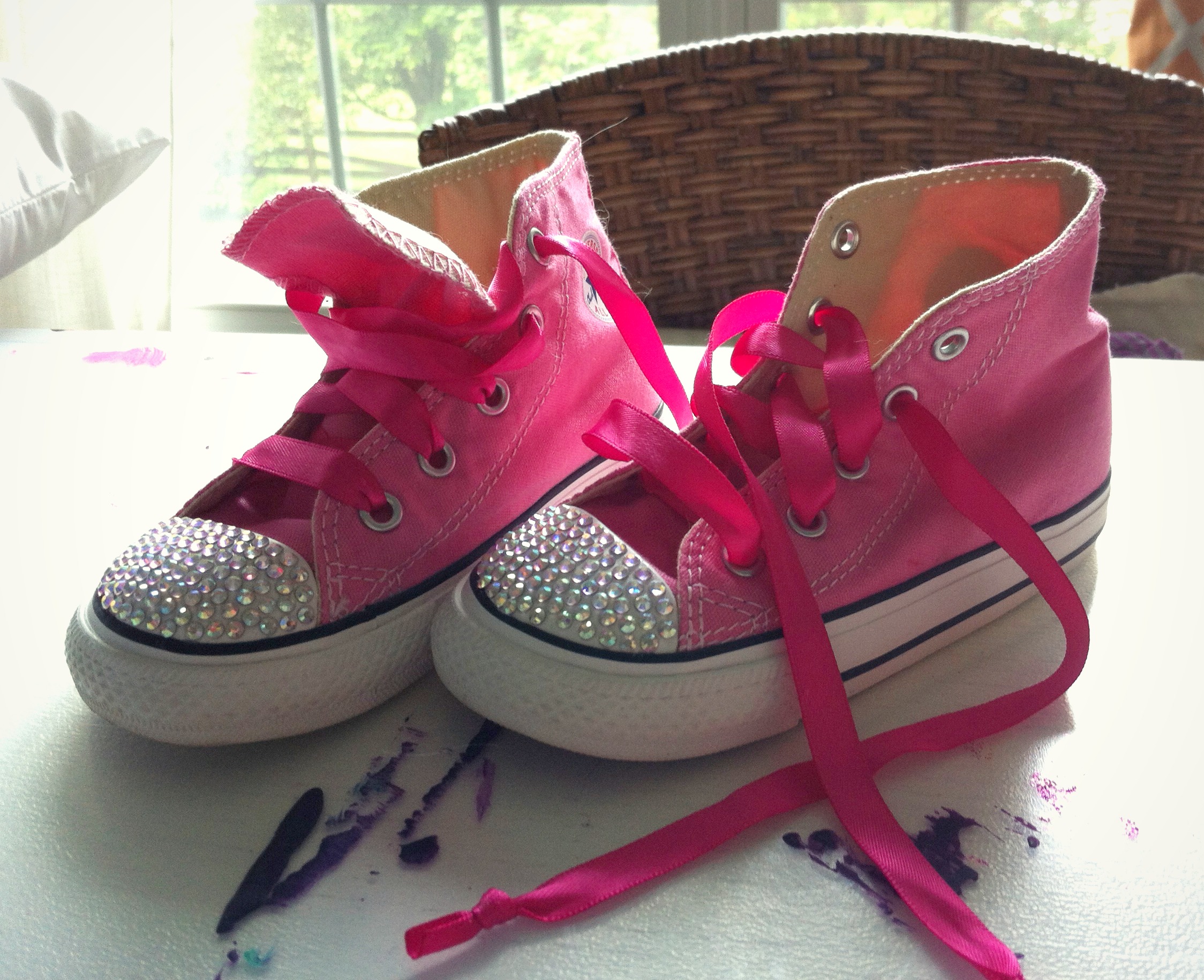blinged out chucks